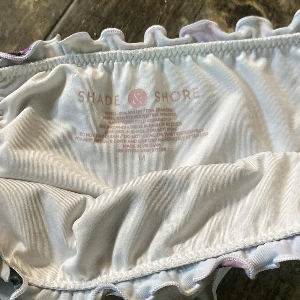 Floral Ruffle Bikini Bottom - Picture 2 of 3